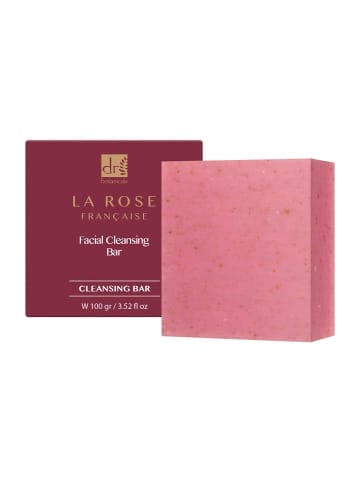 Dr Botanicals La Rose Française Gesichtsreinigungsbar 100g