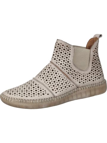 manitu Chelsea Boots, Freizeit Stiefel, Freizeit Stiefeletten in beige