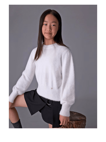 Mayoral Strickpullover 7308-2025 Weiß