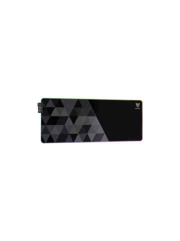 COFI 1453 ONIKUMA MP006 RGB Mousepad (Schwarz) mit 12 Lichteffekten - in Schwarz