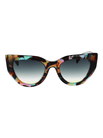 Ana Hickmann Sonnenbrille Katzenauge Braun