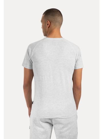 SMILODOX T-Shirt Thilo in Grau Melange