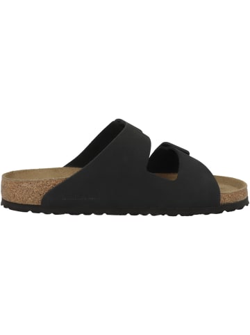 Birkenstock Sandale Arizona Wire Buckle Nubukleder normal in schwarz