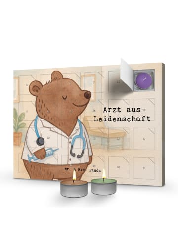 Mr. & Mrs. Panda Duftkerzen Adventskalender Arzt Leidenschaft De... in Weiß