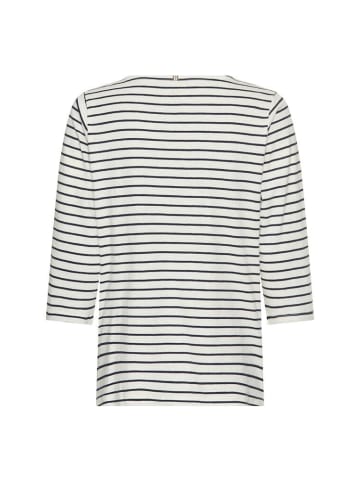 Camel Active Langarmshirt in night blue stripes