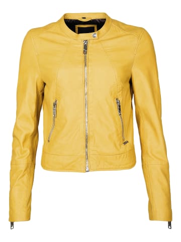 Maze Lederjacke 183Grenada in gelb