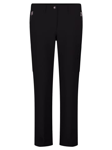 Betty Barclay Casual-Hose mit Reißverschluss in Schwarz