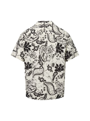 Selected Hemd SLHRelaxair in ecru schwarz