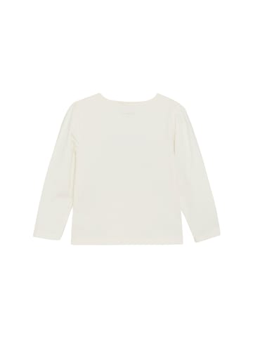 Minymo Longsleeve MIT-shirt LS in Weiß