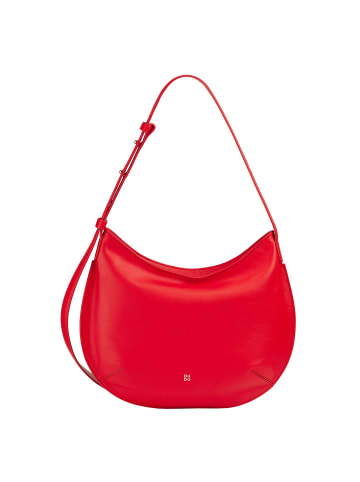 DuDu Hispani Schultertasche Leder 34 cm in red flame