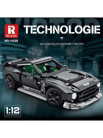 Reobrix 11028 Sportwagen Klemmbaustein Modell 1:12 Auto 1638 Teile
