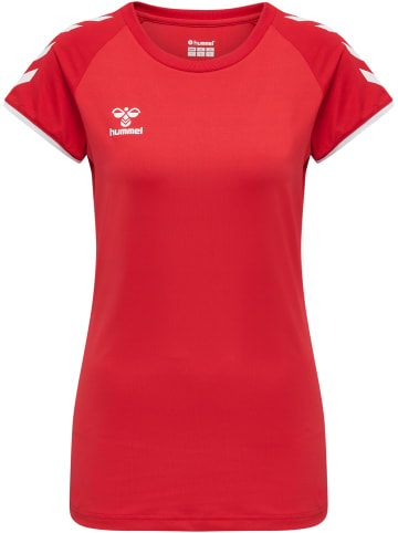 Hummel Hummel T-Shirt Hmlcore Volleyball Damen Atmungsaktiv Dehnbarem Feuchtigkeitsabsorbierenden in TRUE RED