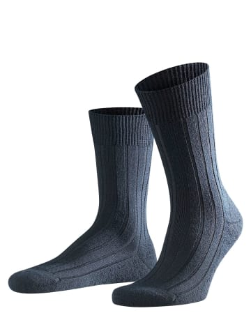 Falke Strick- / Wollsocken Teppich im Schuh Socken in Blau