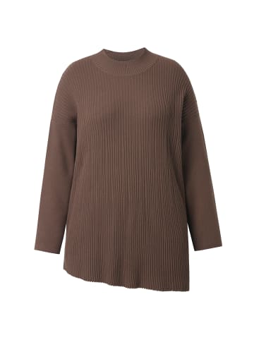 MIAMODA Pullover in dunkel grün