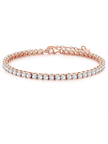 Glanzstücke München Armband aus Sterling Silber mit Zirkonia in roségold