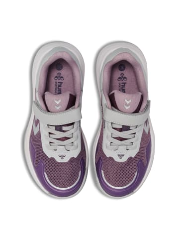 Hummel Elastische Schnürsenkel Hallenschuh Topflight Pro Handball Kinder in BLACK PLUM
