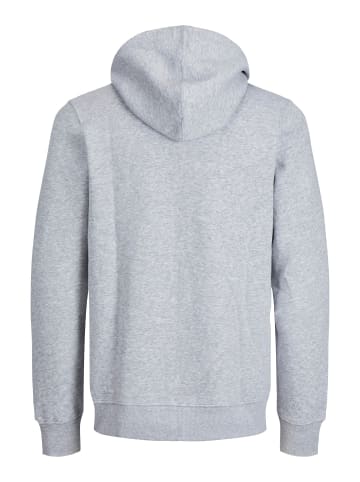 Jack & Jones Kapuzenjacke in Light Grey Melange