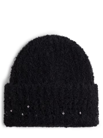 Marie Lund Mütze in schwarz - 0003