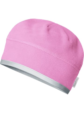 Playshoes "Fleece-Mütze helmgeeignet" in Pink