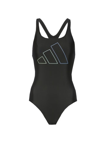 adidas Performance Schwimmanzug Big Bars in black