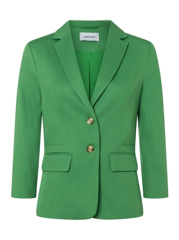 More & More taillierter, schmaler 3/4 Arm Blazer in green