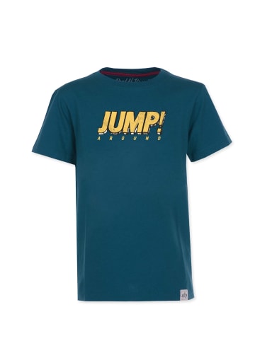 Band of Rascals T-Shirt " Jump " in petrol