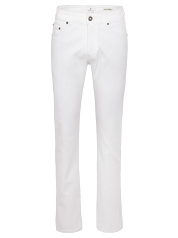 Delmao Stretch-Jeans in white