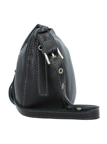 FREDs BRUDER Mia Umhängetasche Leder 27 cm in black