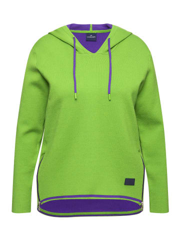 LAURASØN Pullover in grasgrün