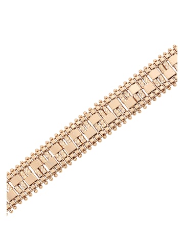 faina Women Segmented Link Bracelet in Rose Gold