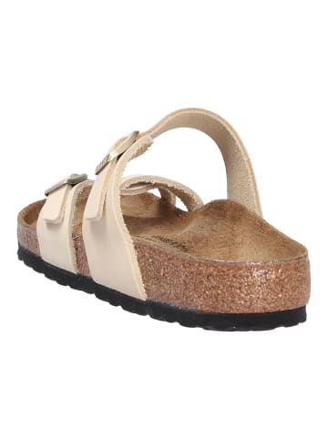 Birkenstock Tieffußbett Pantolette in beige