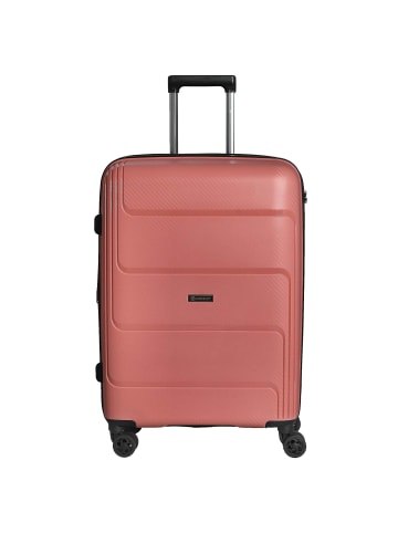 Check.In St. Louis - 4-Rollen-Trolley 67 cm erw. (altrosa) in altrosa