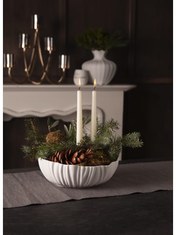 Kaiser Porzellan Schale " Spirulina " in weiß