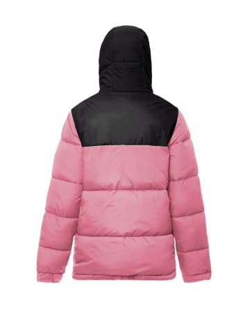 myMo Wattierte Steppjacke in Rosa Schwarz