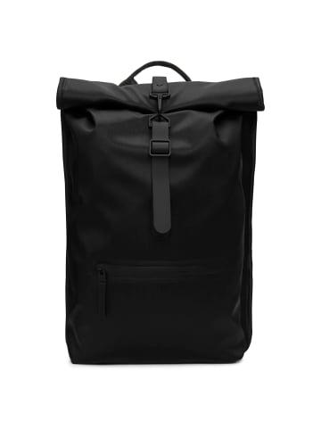 RAINS Rolltop - Rucksack 16" 48 cm (body) in black grain