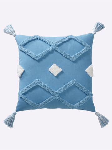 Heine Kissenhülle in blau