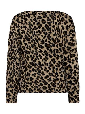 Betty Barclay Sweatshirt mit Kordelzug in Brown/Black