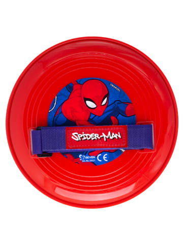 Spiderman Catch Ball Spiel Set mit 2 Handpaddles und Ball Fangspiel in Mehrfarbig