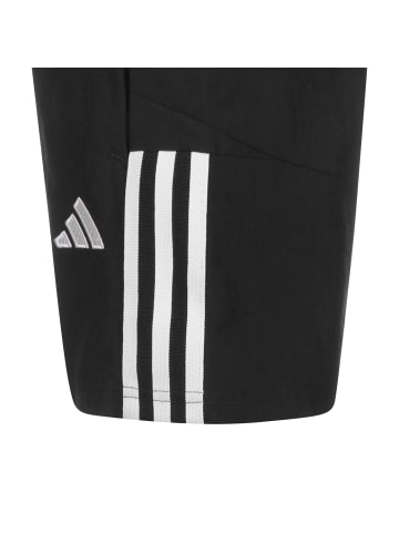 adidas Performance Trainingsshorts Tiro 23 Competition Downtime in schwarz / weiß