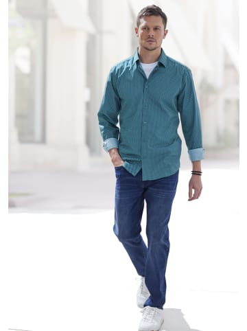 John Devin 5-Pocket-Jeans in dark-blue-denim