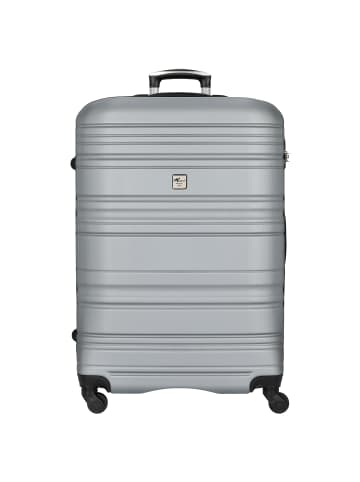 Paradise by CHECK.IN Santiago - 4-Rollen-Trolley 76 cm in silber