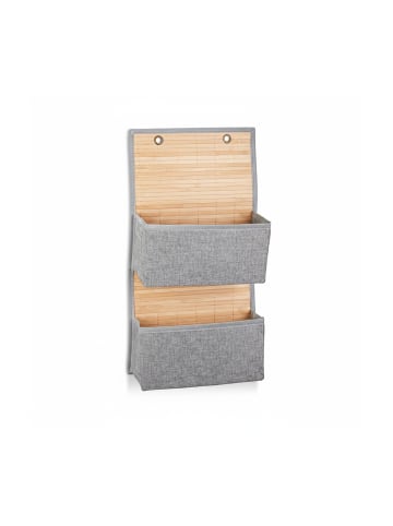 relaxdays 2 x Hängeaufbewahrung in Grau - (B)33 x (H)62 x (T)12 cm