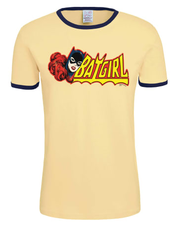 Logoshirt T-Shirt Batgirl in gelb/dunkelblau