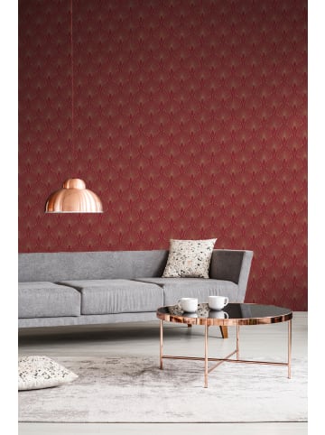 A.S. Création Tapete Deco Luxe in Rot-Gold