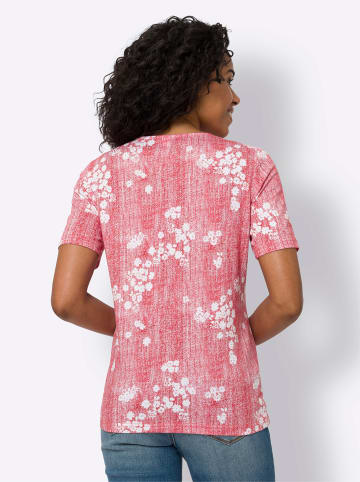 Sieh an! Kurzarm-Shirt in hummer-weiß-bedruckt