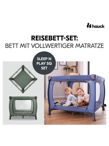 Hauck Reisebett & Laufgitter Sleep N Play SQ Set in gruen