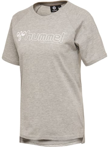 Hummel Shirt "Hmlzenia T-Shirt S/S" in Grau
