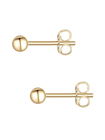 Glanzstücke München Ohrstecker Sterling Silber in gelbgold