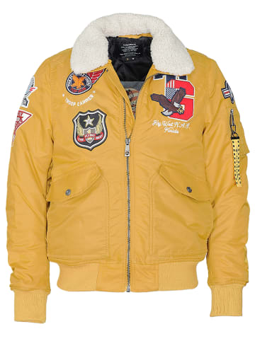 TOP GUN Bomberjacke TG23002 in yellow