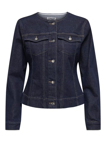 ONLY Jeansjacke in Dark Blue Denim